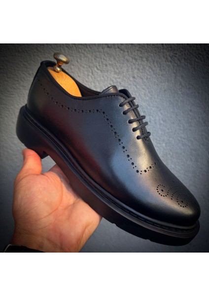 Hakiki Deri Erkek Ayakkabı Eva Taban Klasik ve Günlük Kombin Uyumlu 18081859