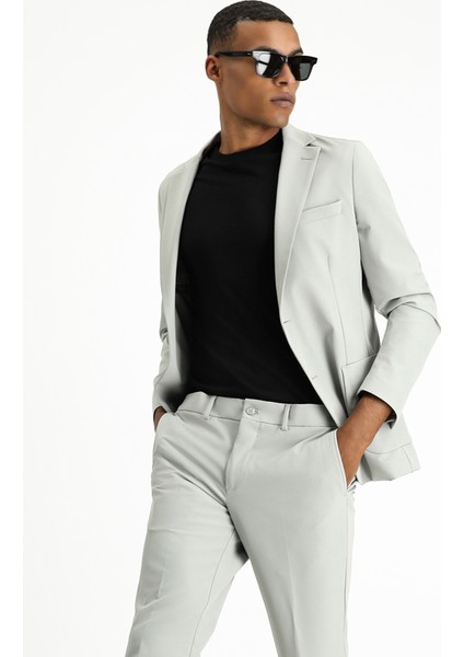 Techno-Line Super Slim Fit Ekstra Dar Kesim Klasik Takım Elbise fırsatları