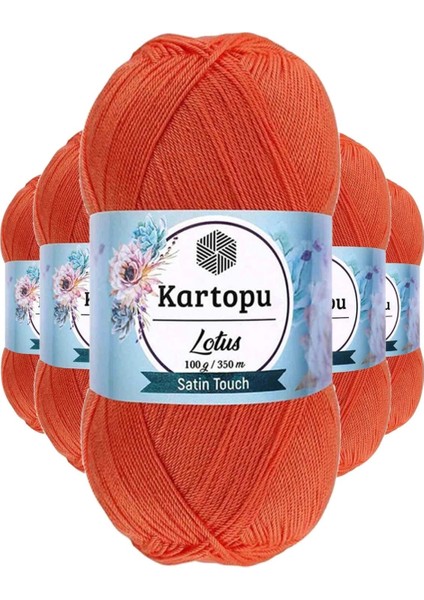 5 Adet Lotus Bikini Büstiyer Bluz Örgü Ipi K211 Yavruağzı