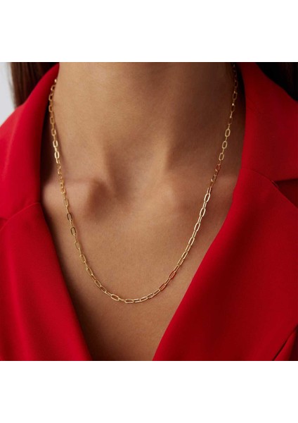 Oval Mini Ataç Zincir