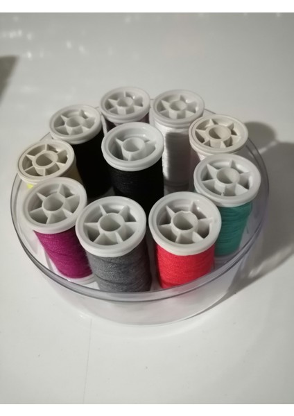 1o'lu Kutulu Renkli Dikiş Ipi Seti modelleri