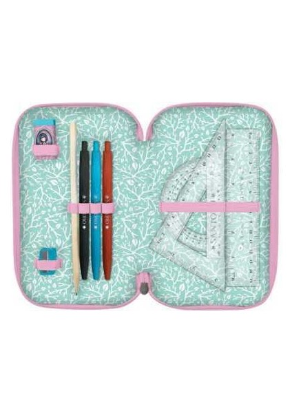 Gorjuss Wildflower Üç Katlı Dolu Kalem Kutusu 607GJ36 fırsatları