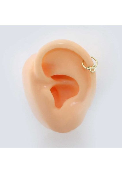 Boğa Burcu Halka Helix Piercing