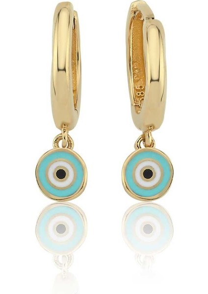 Turkuaz Göz Küpe modelleri