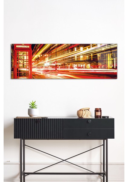 Londra Telefon Kulübesi Panoramik Cam Tablo, Darbelere Dayanıklı Kırılmaz Cam, Hediyelik