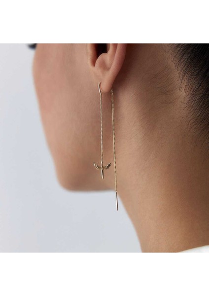 Zincir Sallantılı Mikail Kılıcı Küpe fiyatları