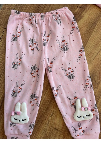 Tavşan Figürlü Kız Çocuk Alt Üst Takım fiyatları