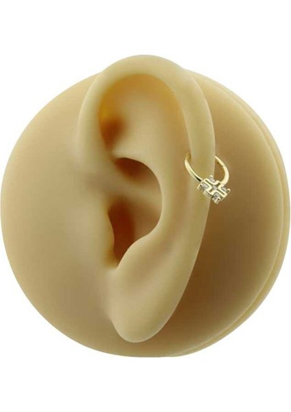 Taşlı x Helix Piercing