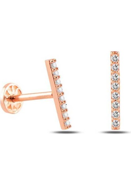 Sekiz Taşlı Çubuk Tragus Piercing fiyatları