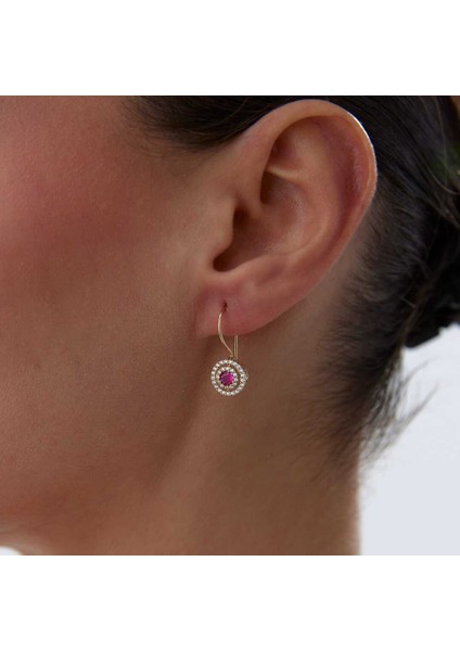 Pembe Sallantılı Küpe fiyatları