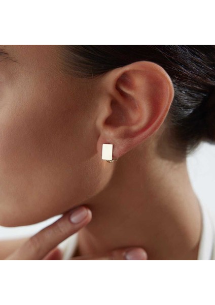 Square Plaka Küpe modelleri