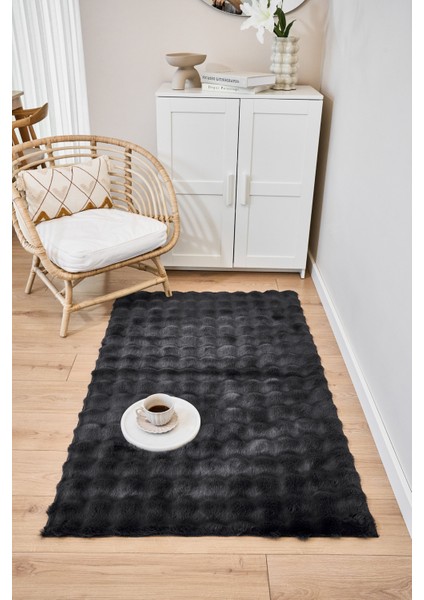 Antrasit Düz Etnik Modern Desenli Hav Vermeyen Leke Tutmayan Kolay Temizlenen Yumuşak Makine Salon Yolluk Mutfak Halı fırsatları