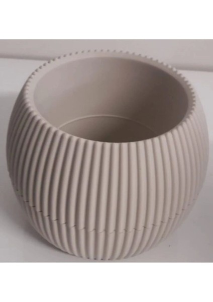 Mercan Saksı 2 Numara 0,35 Litre Su Hazneli Dekoratif Kaktüs Sukulent Saksı 11,8x9,2 cm fiyatları