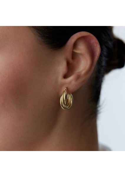 Tria Sweet Halka Küpe