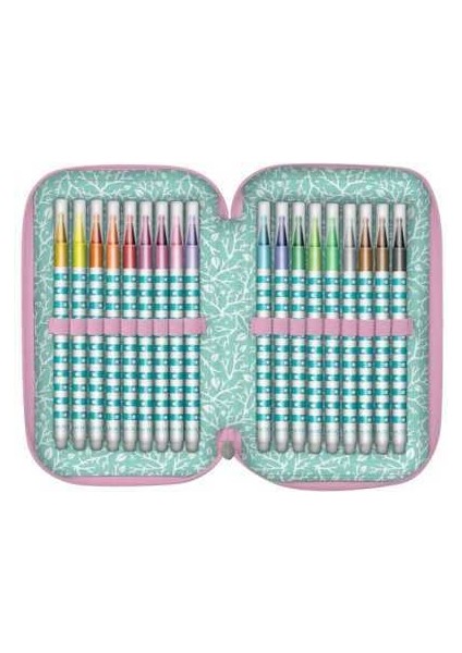 Gorjuss Little Mushroom Üç Katlı Dolu Kalem Kutusu 607GJ35 fiyatları