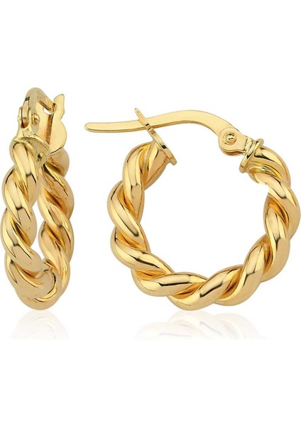 Small Burgu Halka Küpe