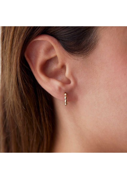 Parçalı Geometrik Küpe