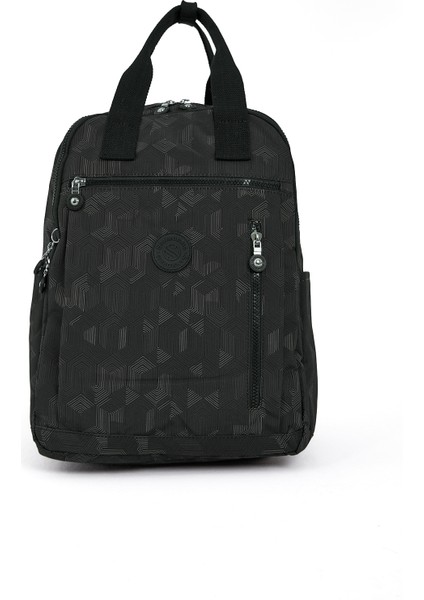 Unisex Suya Dayanıklı Krinkıl Kumaş Sırt Çantası ve Cüzdan Tipi Askılı Kalemlik fiyatları