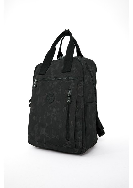 Unisex Suya Dayanıklı Krinkıl Kumaş Sırt Çantası ve Cüzdan Tipi Askılı Kalemlik modelleri