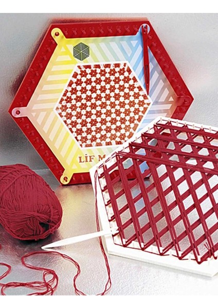 Lifmatik Lif Örme Seti Dokuma Tezgahı ve Lif Ipi S7 fırsatları