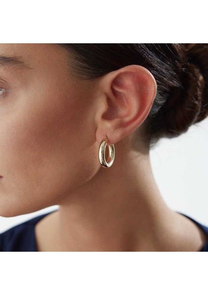 Medium 5mm Bombe Halka Küpe