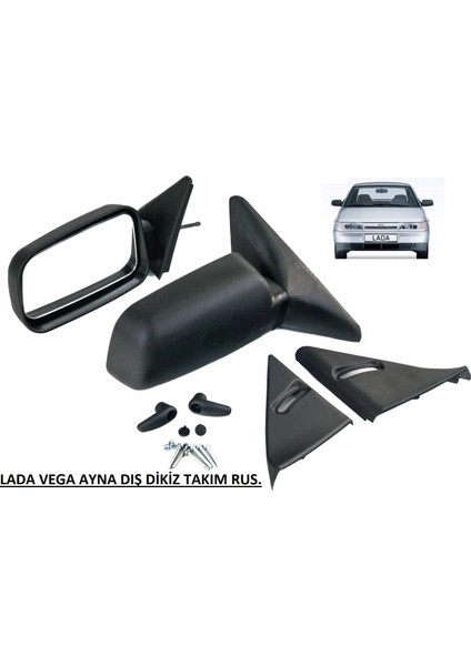Lada Vega 2110 2111 2112 Ayna Dış Dikiz Takım Sağ ve Sol Rus Yan Sanayi