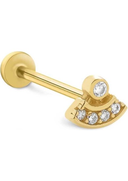 Small Gondol Tragus Piercing