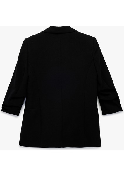 Regular Fit Şal Yaka 3/4 Kollu Blazer Ceket fiyatları