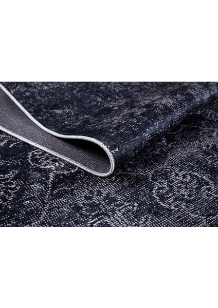 Kujawski Gri Göbekli Etnik Modern Desenli Makinada Yıkanabilir Hav Toz Vermez Leke Tutmayan Kaymaz Taban Dijital Makine Baskı Salon Yolluk Mutfak Halı fırsatları