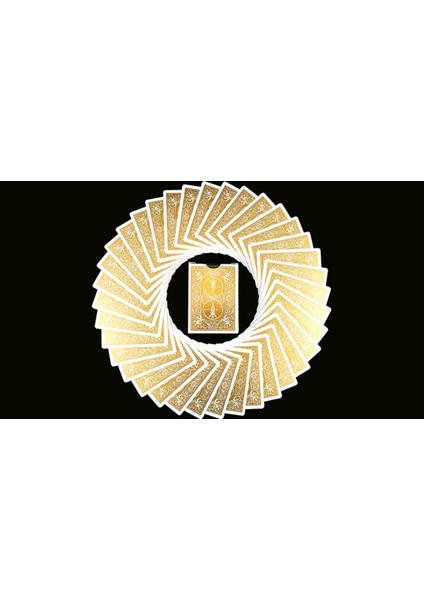 Metalluxe Gold Playing Cards Limited Edition fırsatları