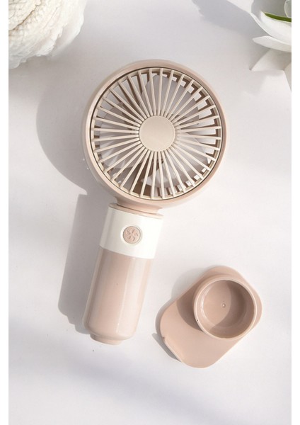 Taşınabililir Mini USB Şarjlı 3 Kademeli El Masaüstü Vantilatör Fan Soğutucu YM88214 modelleri