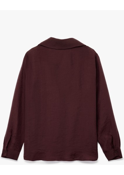 Bol Kalıp Uzun Kollu Klasik Yaka Gömlek fiyatları