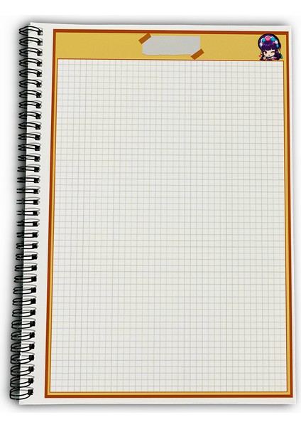 Genshin Impact Yun Jin Kareli A4 Okul Defteri 72 Yaprak indirimleri