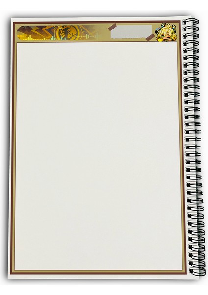 Genshin Impact Xilonen Çizgisiz A4 Okul Defteri 72 Yaprak