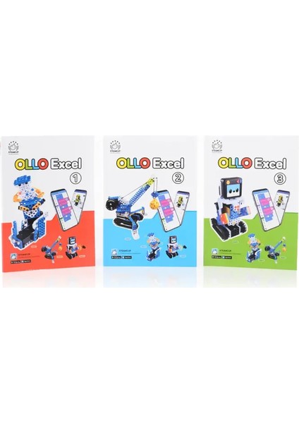 Ollo Excel Ileri Robot Seti: 36 Ders Ile Yapay Zeka Aı Robotik Kodlama modelleri