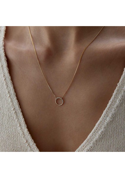 Yarım Tur Taşlı Charm Halkalı Sık Gurmet Zincir fiyatları