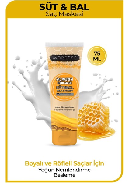 Saç Maskesi Süt Bal 75 ml