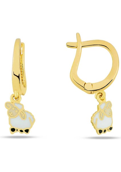 Sallantılı Koyun Çocuk Küpesi