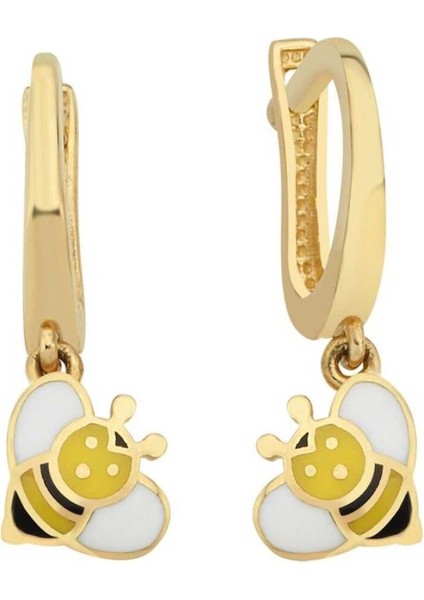 Sallantılı Arı Çocuk Küpesi