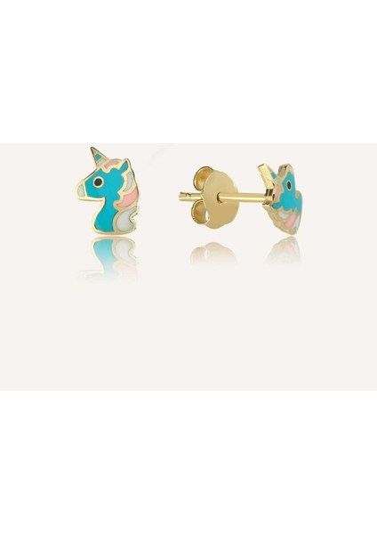 Unicorn Çocuk Küpesi