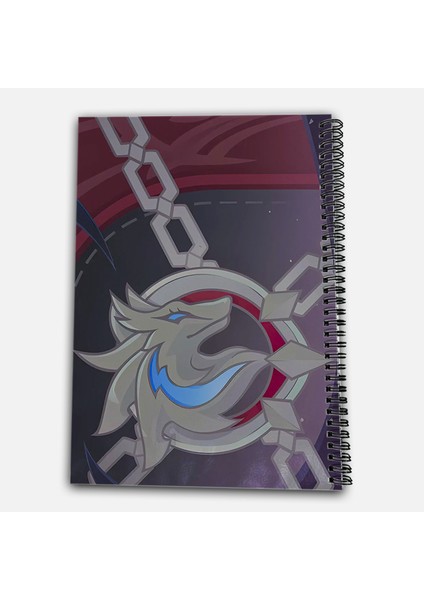 Genshin Impact Wriothesley Kareli A4 Okul Defteri 72 Yaprak modelleri