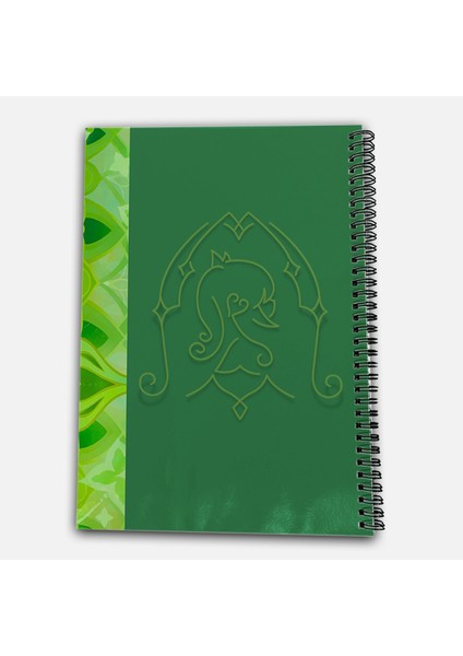 Genshin Impact Nahida Çizgisiz A4 Okul Defteri 72 Yaprak modelleri