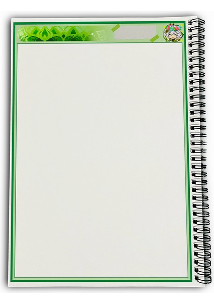 Genshin Impact Nahida Çizgisiz A4 Okul Defteri 72 Yaprak