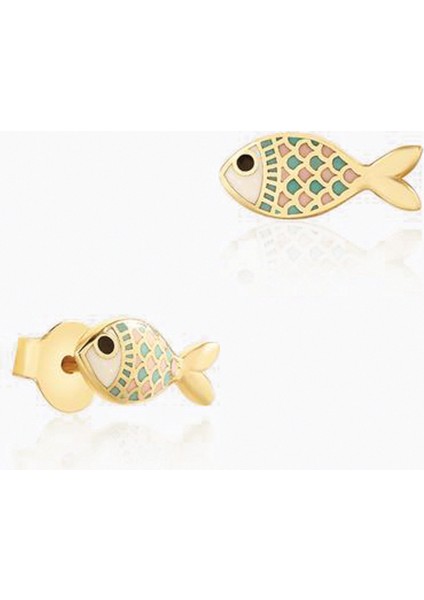 Cute Fish Çocuk Küpesi