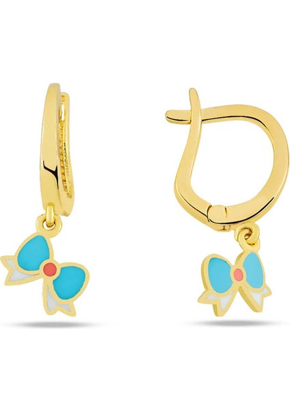 Sallantılı Fiyonk Çocuk Küpesi