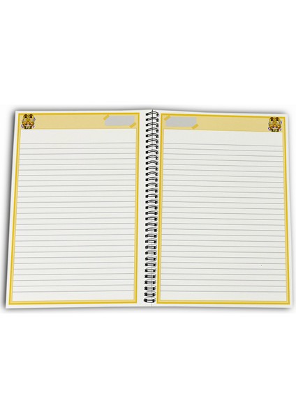 Genshin Impact Kachina Çizgili A4 Okul Defteri 72 Yaprak fırsatları