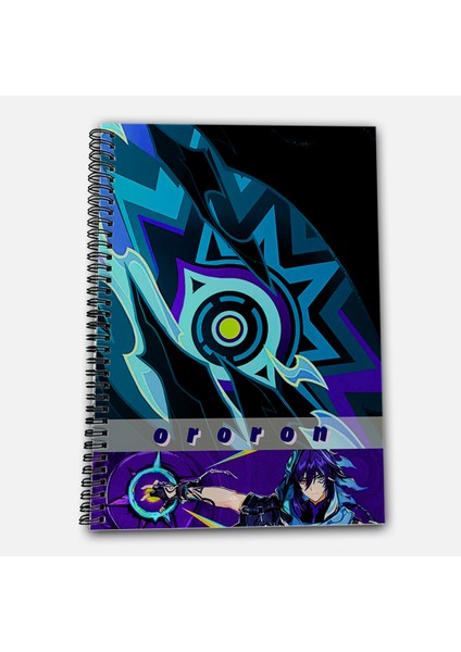 Genshin Impact Ororon Kareli A4 Okul Defteri 72 Yaprak fiyatları