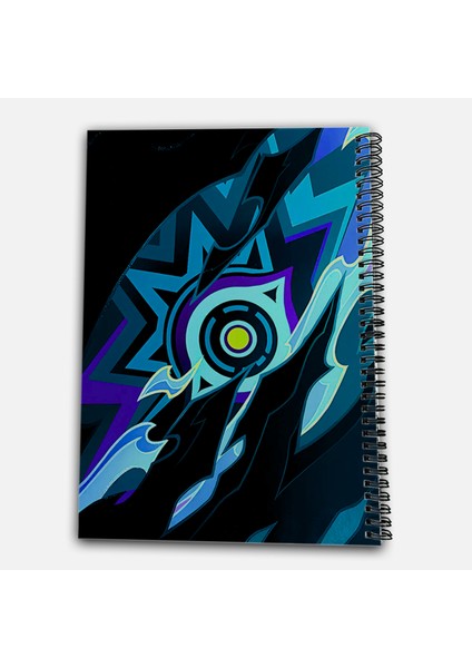 Genshin Impact Ororon Kareli A4 Okul Defteri 72 Yaprak modelleri