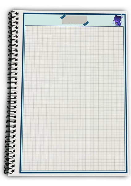 Genshin Impact Avare Wanderer Kareli A4 Okul Defteri 72 Yaprak indirimleri