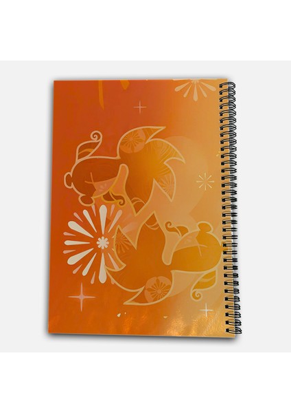 Genshin Impact Yoimiya Kareli A4 Okul Defteri 72 Yaprak modelleri